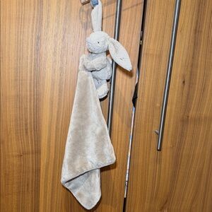 New Jellycat Beige Bunny Lovey (Security Baby Blanket) osfa